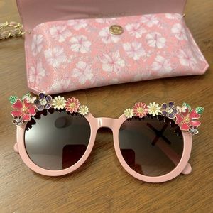 LoveShackFancy Floral Sunglasses (Brand New)